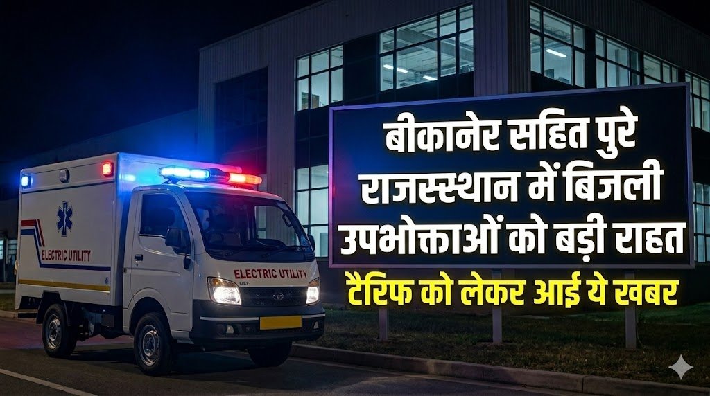 बीकानेर सहित पुरे राजस्थान में बिजली उपभोक्ताओं को राहत, टैरिफ को लेकर आई ये खबर